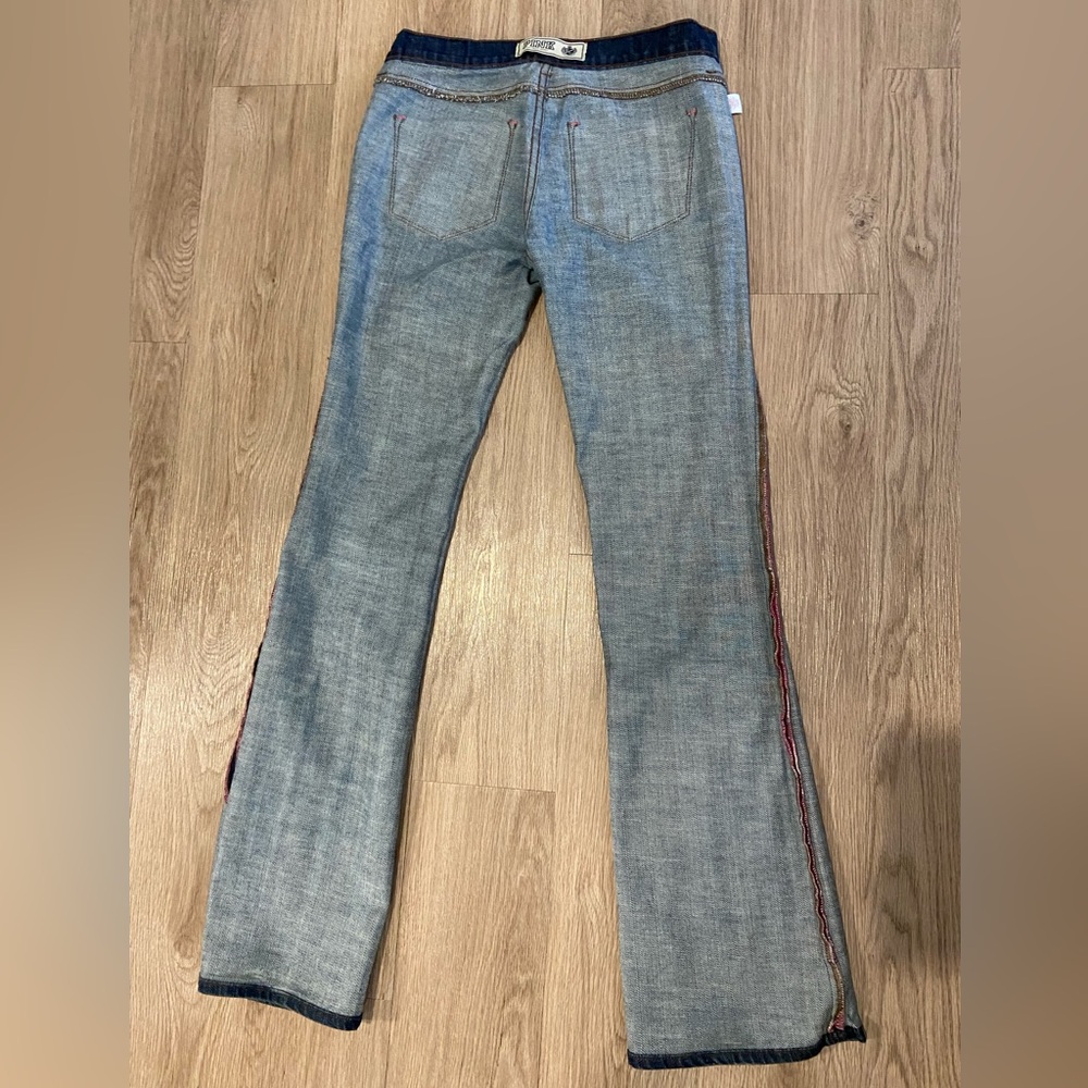 Pink Victoria Secret Boot Jeans Size 4R - Picture 7 of 14